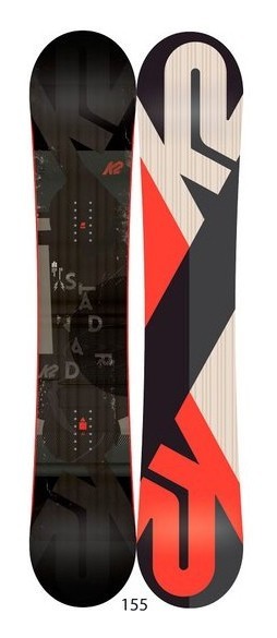 Сноуборд K2 STANDARD 155 Black/red (11A0023), RCH_16072