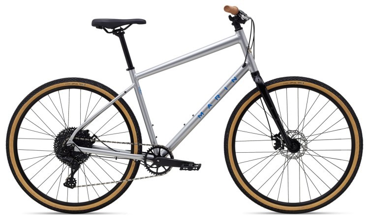 Велосипед 28" Marin KENTFIELD 2 рама - S 2025 Gloss Black/Chrome, SKD-69-67