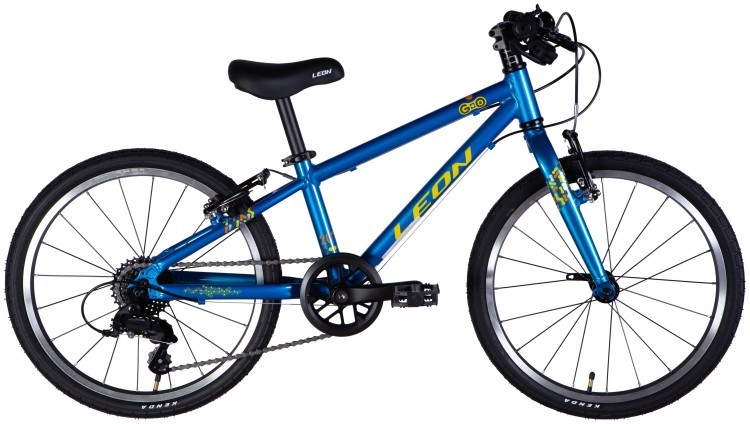 Велосипед AL 20" Leon GO 7 speed Vbr CS рама-10" синій 2025, OPS-LN-20-024