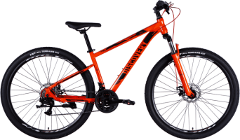 Велосипед ST 29" Discovery TREK DD FR рама-16" помаранчевий 2025