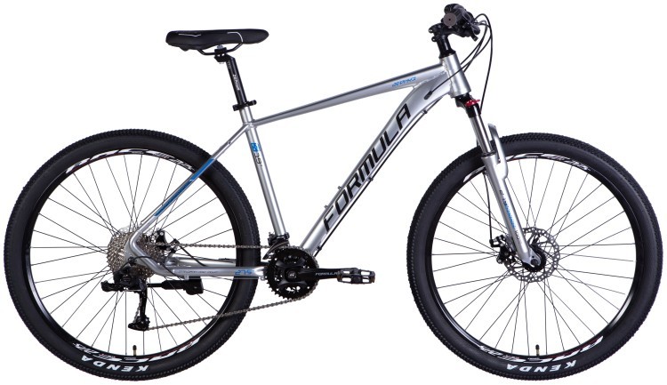 Велосипед AL 27,5" Formula ZEPHYR 2.0 DD CS рама-19" срiблястий 2025, OPS-FR-27,5-015