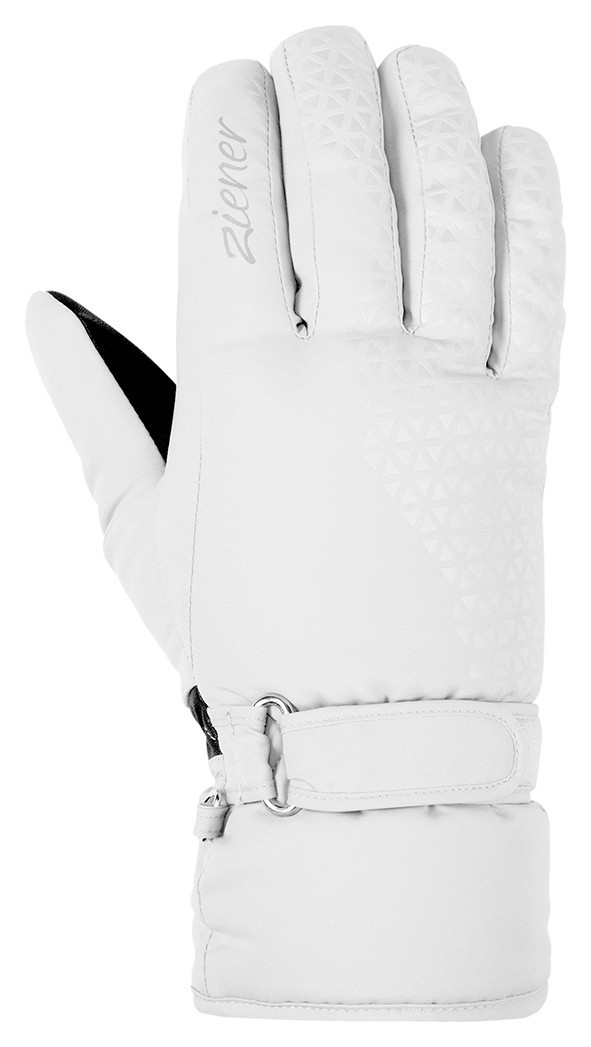 Ziener рукавички лижні Kisar W white 6, 113006-01-6
