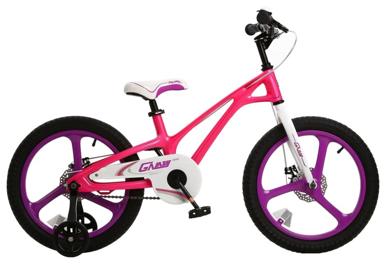Велосипед RoyalBaby GALAXY FLEET PLUS MG 18", OFFICIAL UA, розовый, RB18-27 -PNK