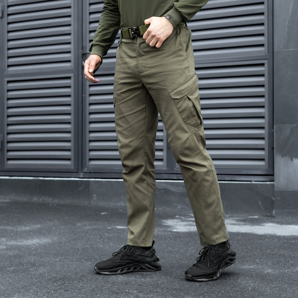 Тактичні весняні штани хакі 2XL Pobedov Tactical V2, POB_00000005119