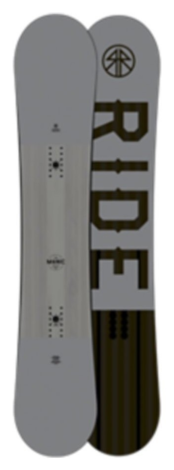 Сноуборд Ride MANIC 158 Grey/Black (1250025), RCH_21450