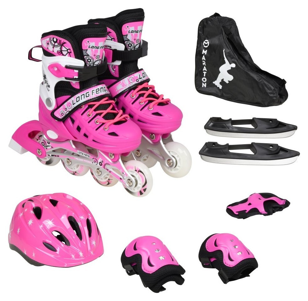 Набор 2in1 Maraton Ice S (31-34) pink (Pink), MRTN_3762