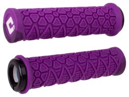 Гріпси ODI Vanquish, v2.1 Lock-On ,MTB , Closed End Purple/Met Purp w/Blk