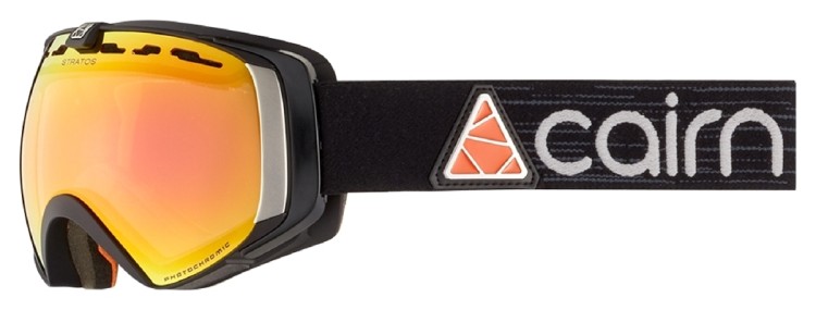 Маска Cairn Stratos Evolight black-orange, 0581124-4102
