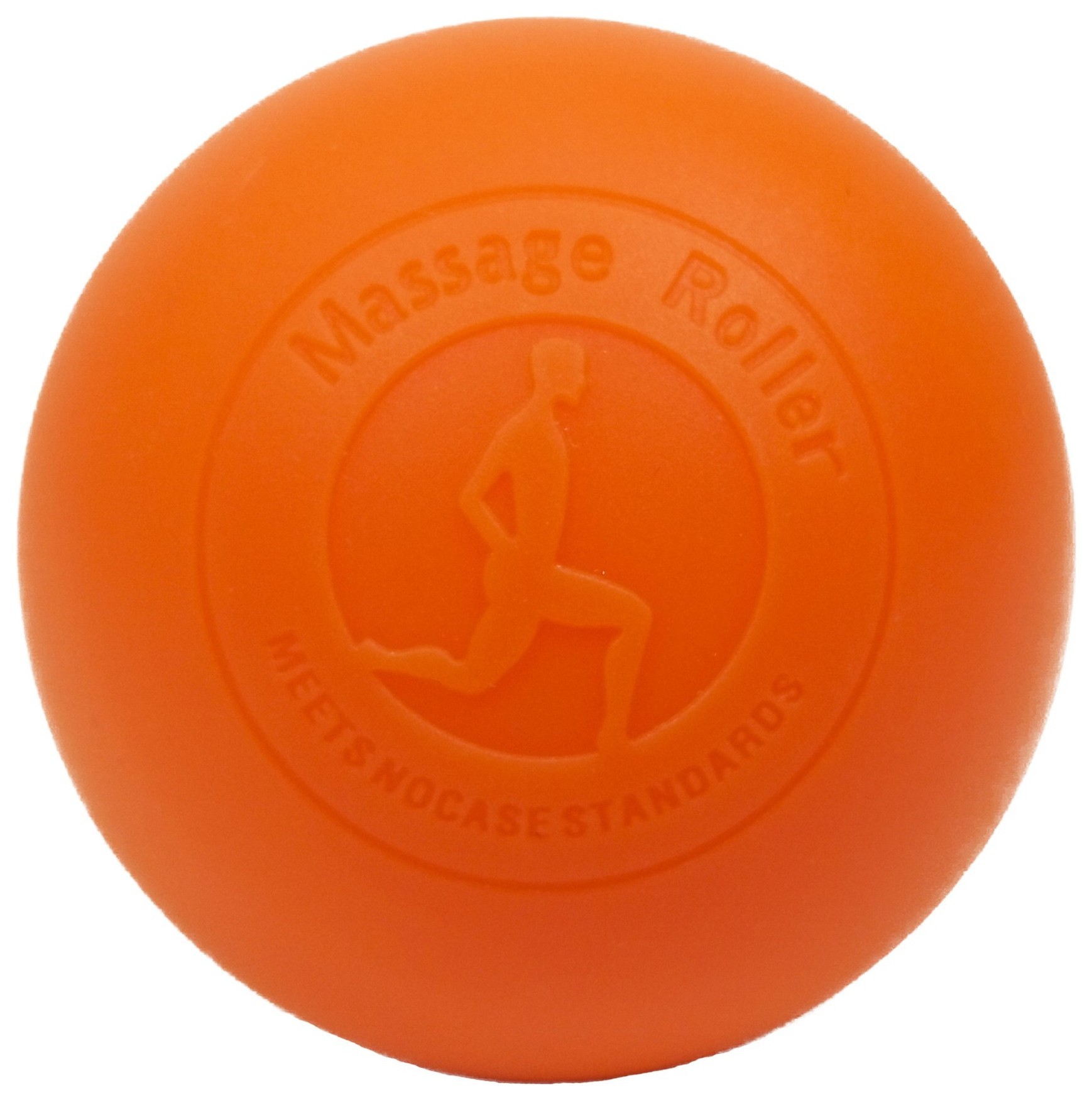 Массажный мячик EasyFit каучук 6.5 см оранжевый., EFIT_EF-2076-OR