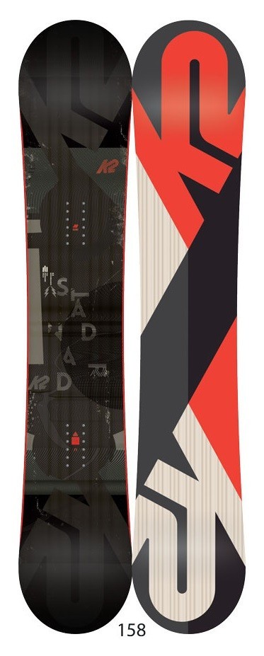 Сноуборд K2 STANDARD 158 Black/red (11A0023), RCH_16070