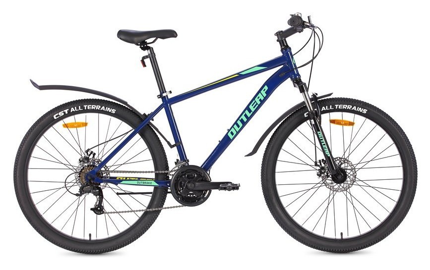 Велосипед Outleap Outbrake EQ 27,5 M Blue Turquoise, RCH_9881