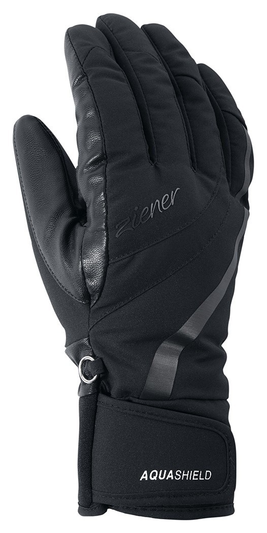 Ziener рукавички лижні Kitty W black 6, 113012-12-6