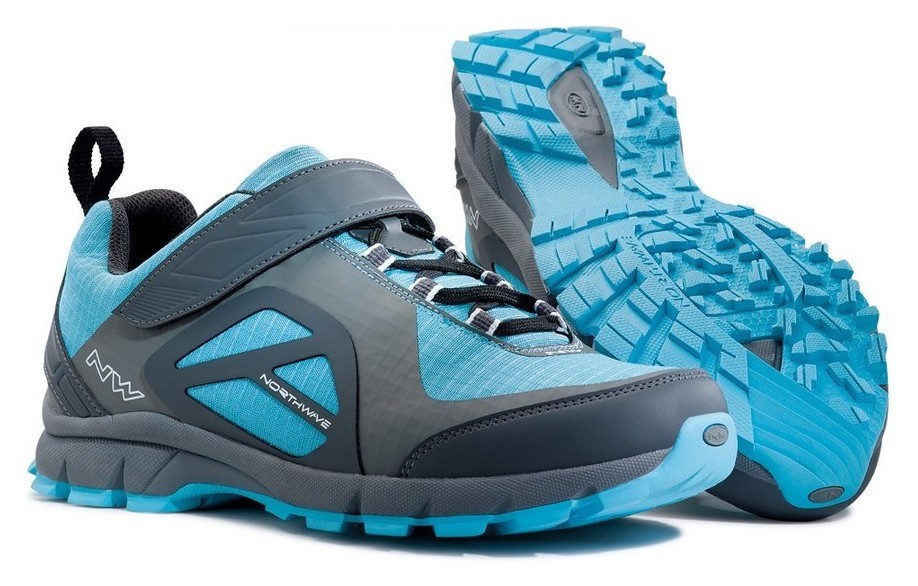 Туфлі велосипедні Northwave ESCAPE WMN W 38 (7.5US) Anthra/blue (80153006 89), RCH_18489