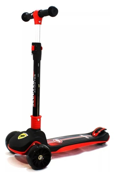 Самокат BAVAR SPORT МОД (916), черный, BVR-SLF-916-BLCK