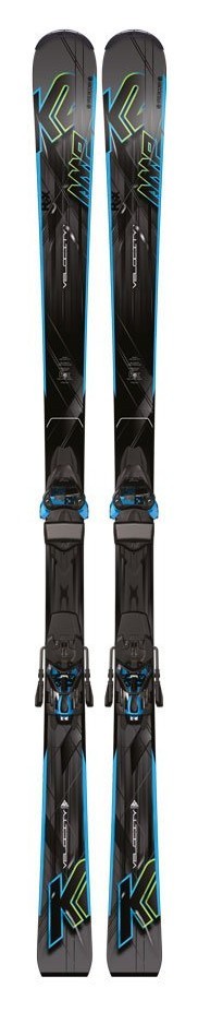 Ліжі гірські комплект K2 AMP VELOCITY+M3 11 TC 165см Grey/black/blue (1050002.140.1+1051107.140.1), RCH_17750