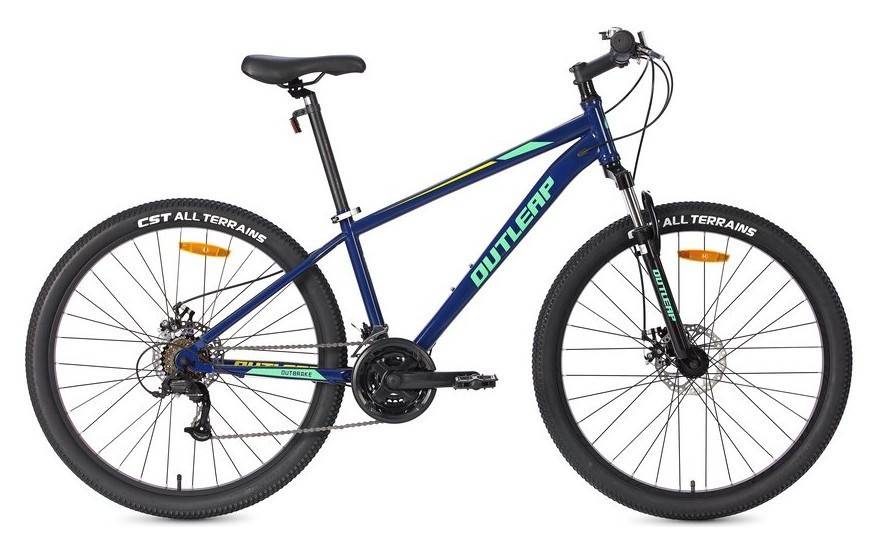 Велосипед Outleap Outbrake 27,5" L Blue Turquoise, RCH_9876