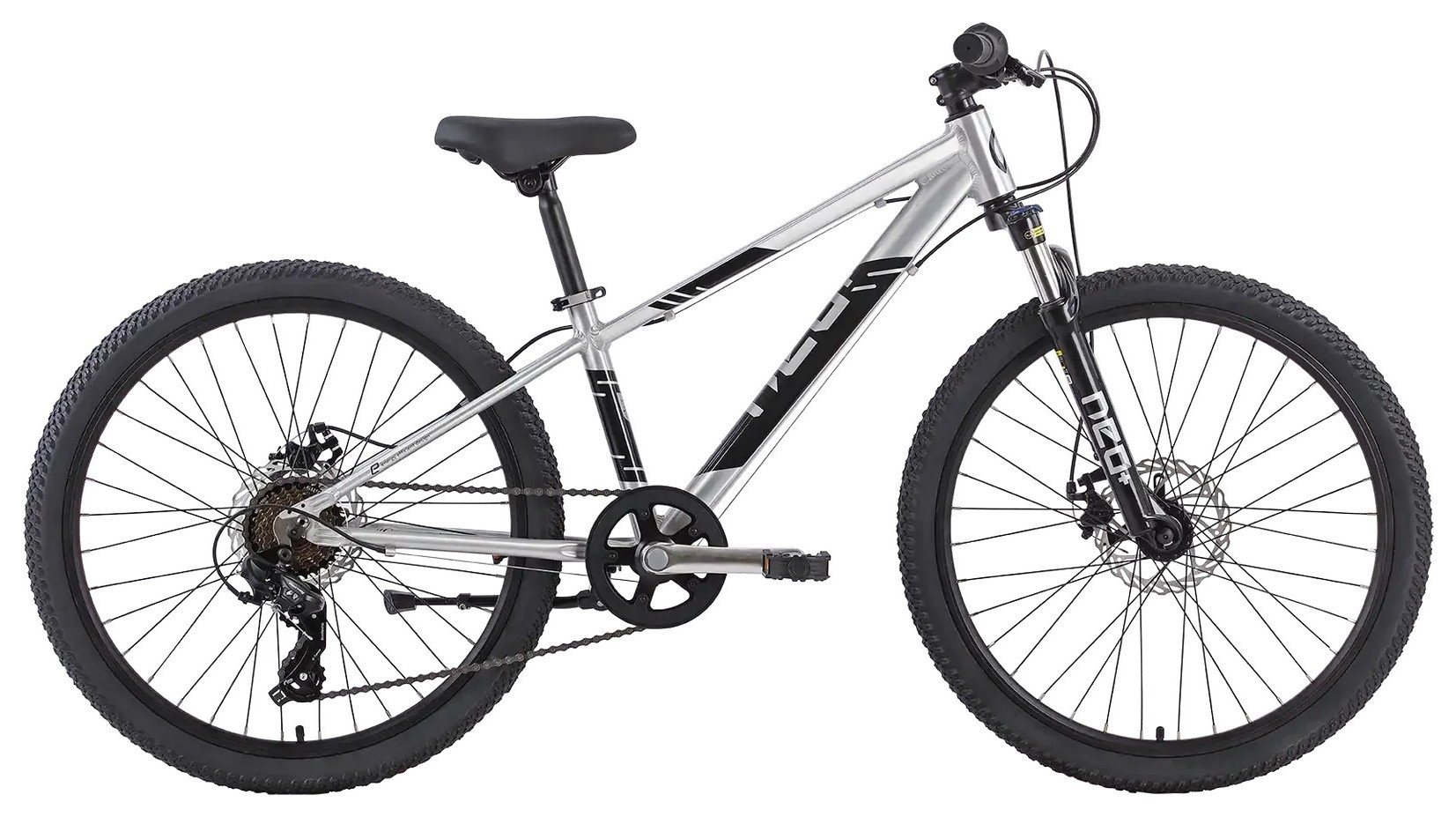 Велосипед 24" Apollo NEO Disc+ 7s boys Polished Alloy, SKE-70-92