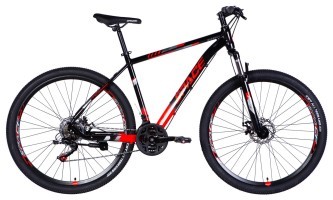 Велосипед AL 29" SPACE MERCURY DD FR рама-20" чорно-червоний 2026