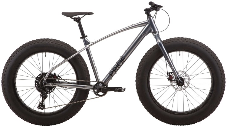 Велосипед 26" Pride DONUT 6.3 рама - M 2023 серый, SKD-14-17