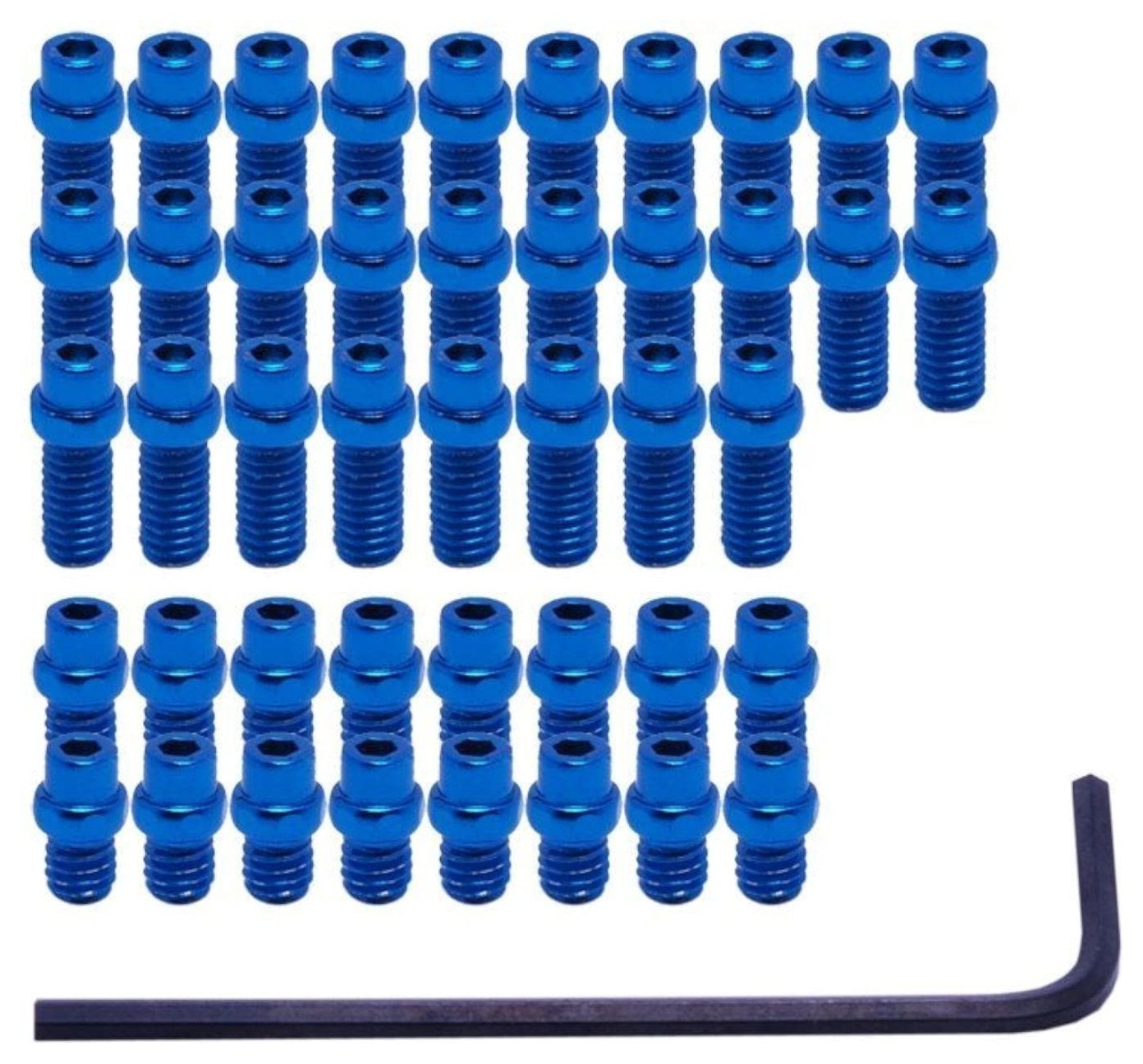 Шипи для педалей DMR Flip Pin Set For Vault Pedal 44pcs BLue, OBOD_DMR-PIN-VAULT-B