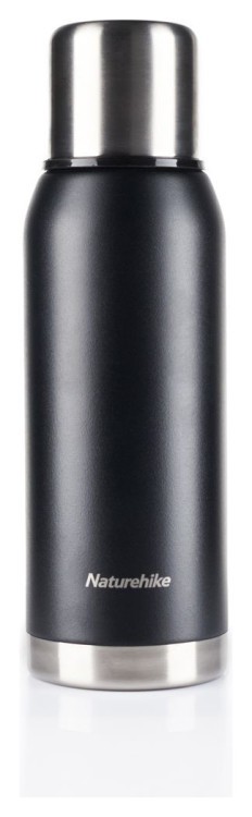 Термос Naturehike Q-9H NH19SJ010, 304 сталь, 1.0 л, черный, FNR_6927595740248
