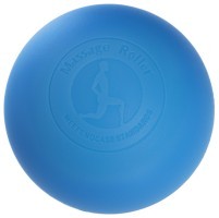 Массажный мячик EasyFit каучук 6.5 см синий