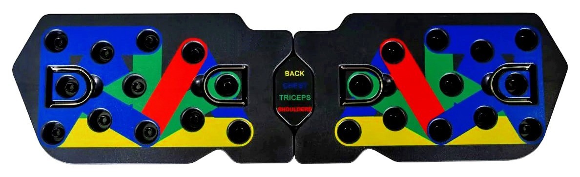 Багатофункціональна дошка для віджимань EasyFit Wave тренажер фігурний, EFIT_EF-1368