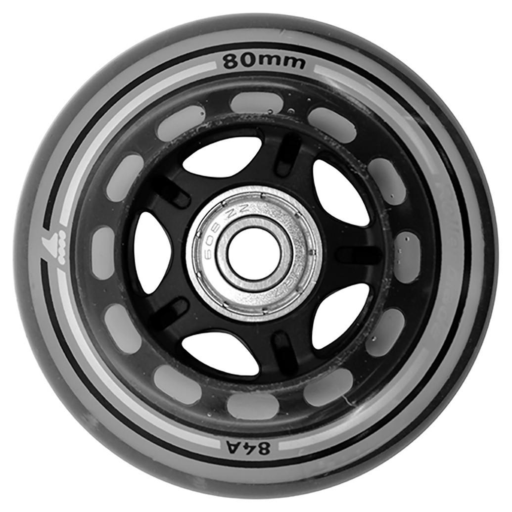 Rollerblade колеса с подшипниками Wheels 80/84A/SG7 XT clear, 06953500-080