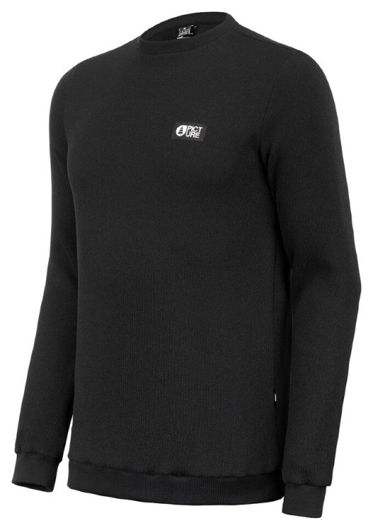 Picture Organic реглан Tofu black L, SMT058A-L