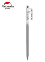 Кілок сталевий Naturehike NH19PJ014, 25 см, сірий