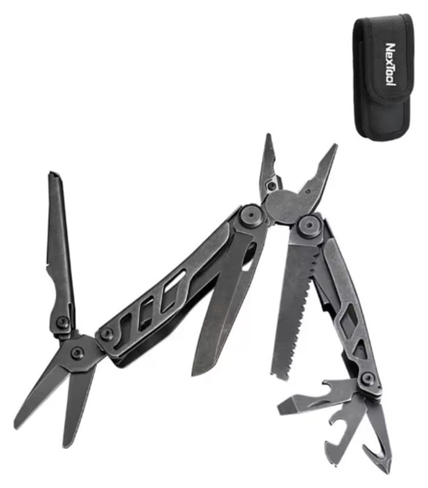 Мультитул NexTool Flagship Pro, черный, FNR_NE20120
