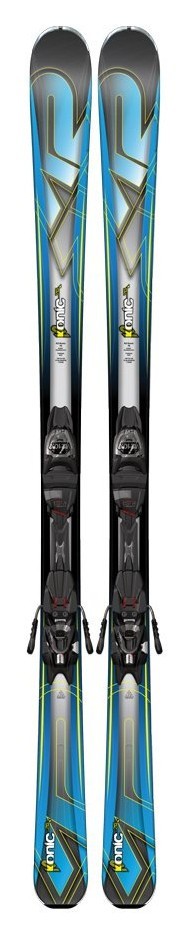 Ліжі гірські (комплект) K2 KONIC 76+M2 10 TL COMPACT 156см Blue/grey (10A0004.140.1+10A1008.122.1), RCH_16061