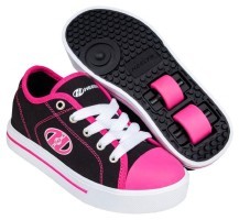 Роликовые кроссовки Heelys Classic X2 HE101461 Black White Hot Pink