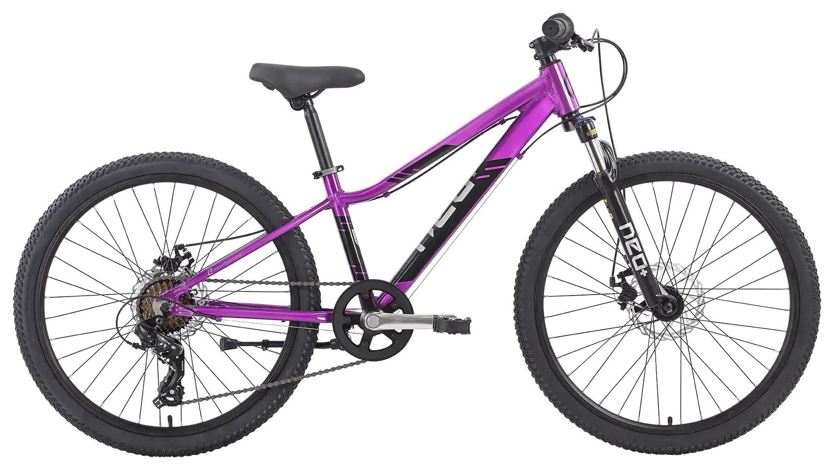 Велосипед 24" Apollo NEO Disc+ 7s girls Chrome Purple, SKE-29-51