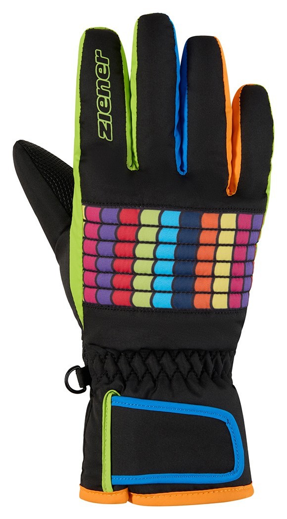 Ziener рукавички лижні Lamil Jr black 3, 115015-12-3