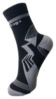 Носки для туризму Saxifraga FOOTER 39-42 Black/grey (SOSK21U1U)