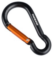 Munkees 3238 карабин Pear 8 mm x 80 mm black