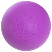 Массажный мячик EasyFit каучук 6.5 см фиолетовый