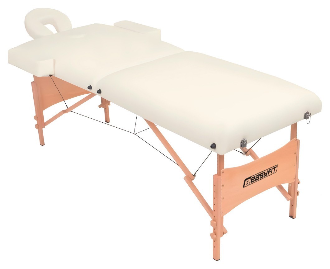 Масажний стіл EasyFit ZenRest кушетка складна Бежевий з чохлом, EFIT_EF-2215-70