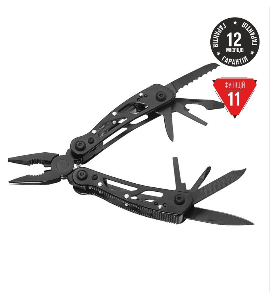 Мультитул Ganzo G104 S чорний, FNR_G104S-B