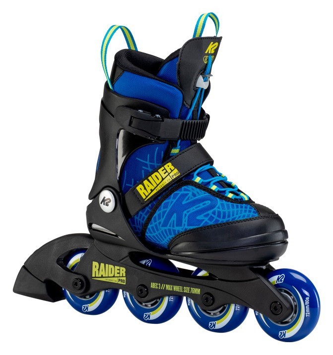 Роликові коньки дитячі K2 RAIDER PRO S (29-34) 170-205мм Blue/yellow/black (30F0205.1.1), RCH_19327