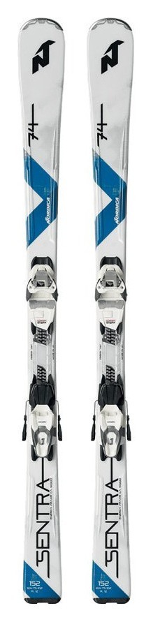 Ліжі гірські (комплект) Nordica SENTRA 74 R W+TLT 10 FDT 144 см White/blue/grey (0A8334+0C7021DB), RCH_16052
