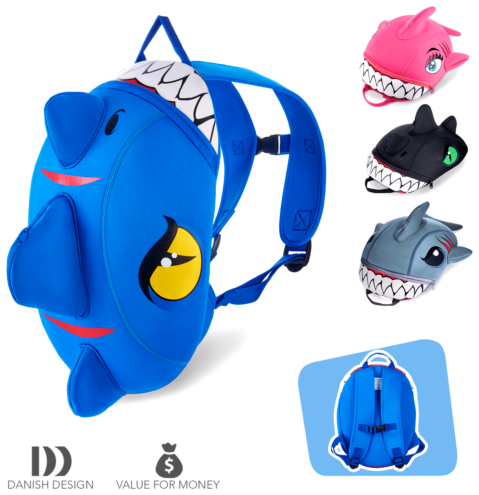 Рюкзак Crazy Safety Blue Dragon, RCH_538