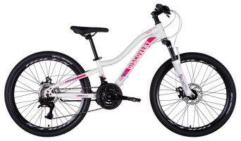 Велосипед ST 24" Discovery KELLY DD FR рама-11" біло-рожевий 2025