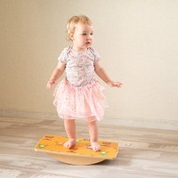 Балансборд для детей Бильгоу Yellow EXD21 Ex-board