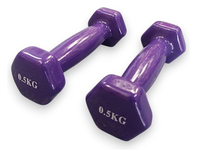 Гантели 0.5 кг BAVAR SPORT (фиолетовый), BVR_1133054