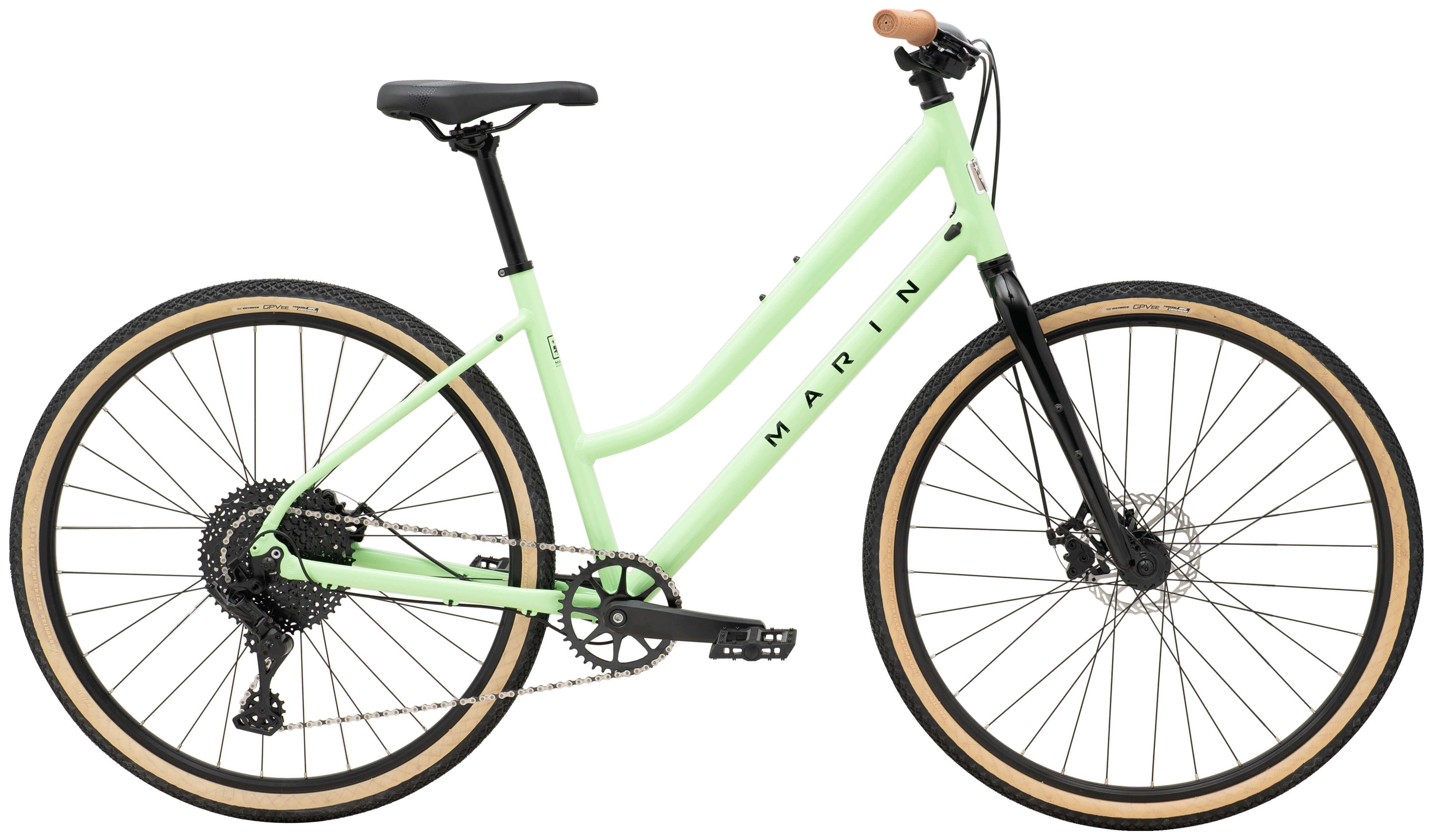Велосипед 28" Marin KENTFIELD 2 ST рама - S 2025 Gloss Light Green/Black/Green, SKE-47-90