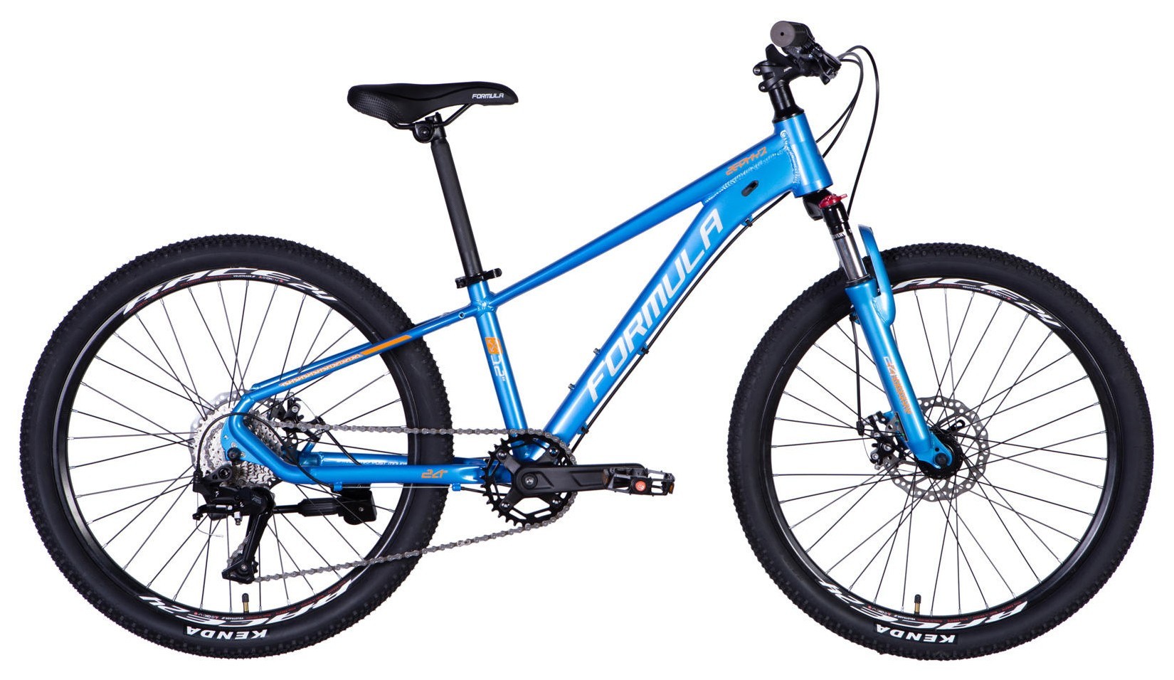 Велосипед AL 24" Formula ZEPHYR 3.0 DD CS рама-12" синий 2026, OPS-FR-24-448
