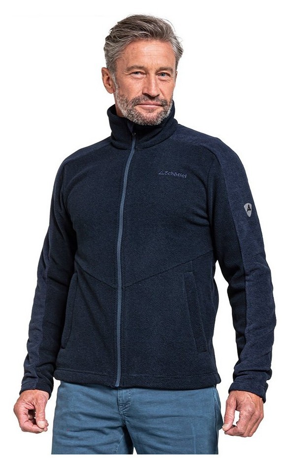 Кофта флісова чоловіча Schoeffel FLEECE JACKET PIZ NAIR M 52 Navy blazer 8820 (10-23383-WRH), RCH_17530