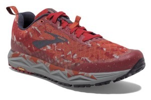 Кросівки чоловічі Brooks CALDERA 3 M 43 (9.5US) Red/orange/grey (1102951D636)